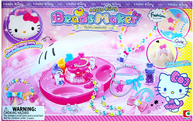 Hello Kitty 凱蒂貓 串珠機, 1盒, Multi-color