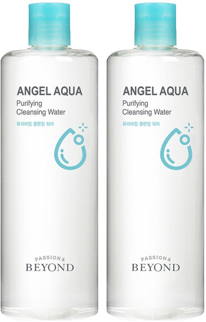 비욘드 엔젤아쿠아 퓨리파잉 클렌징워터, 500ml, 2개