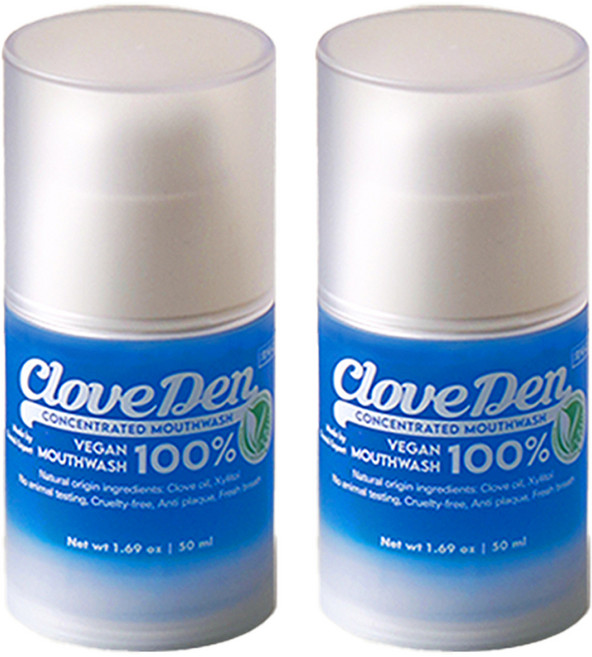 클로브덴 비건 고농축 가글, 50ml, 2개