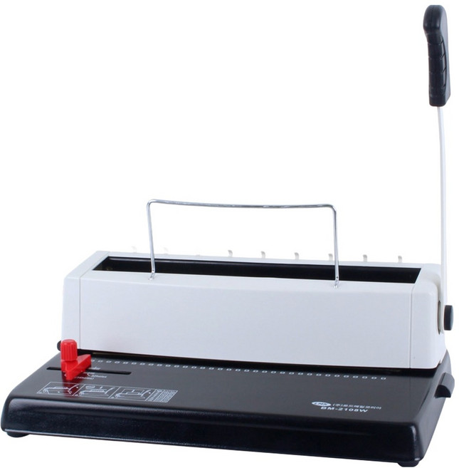 로드메일코리아 와이어링 제본기 BM-2108W, 120매