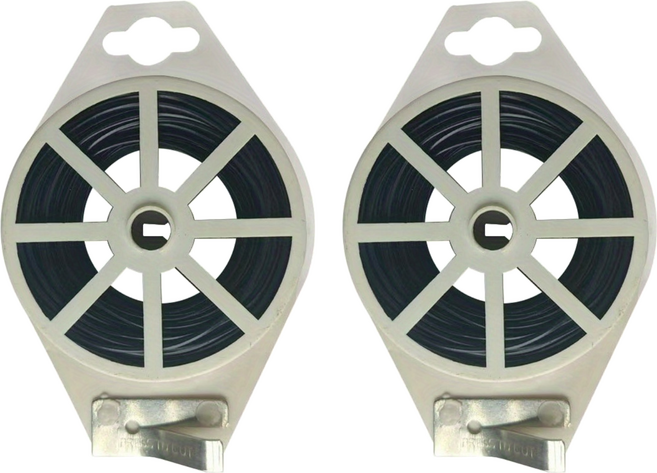 小麥購物 L504 園藝多用途捆綁魔帶 30m 棕色, 2個