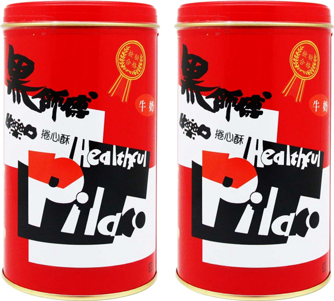 Healthful 黑師傅 捲心酥, 400g, 2罐