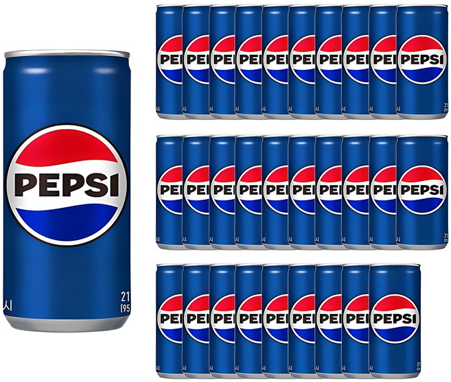 펩시 콜라, 210ml, 30개