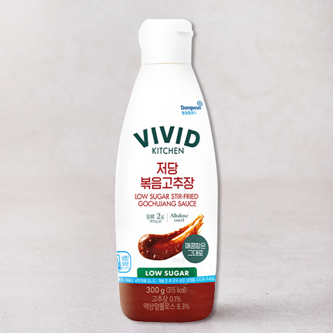 비비드키친 저당 볶음고추장, 300g, 1개