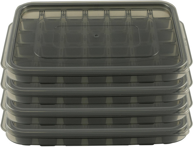 생활엔 말랑핏 아이스트레이 얼음틀 35구 4p, 블랙