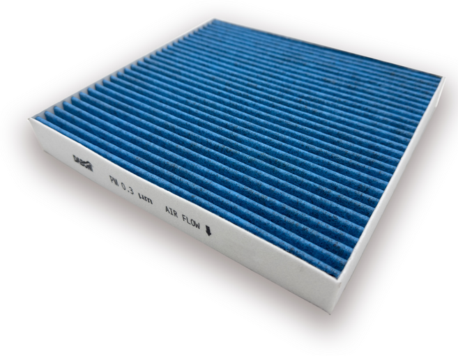 다보니 PM0.3 블루 활성탄 자동차 에어컨 필터, DK175, 1개