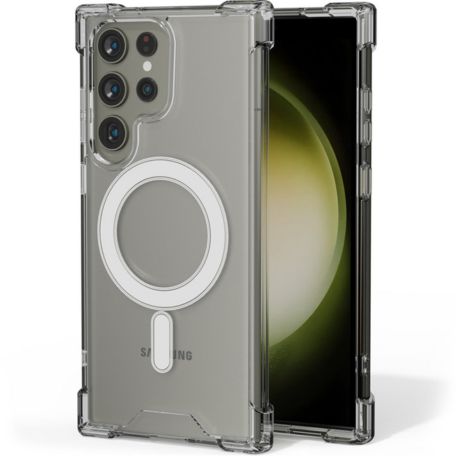 굿밸류 맥세이프 클리어 젤하드 휴대폰 케이스 에어범퍼