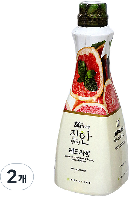 웰파인 더 진한 레드자몽, 2개, 1.5kg