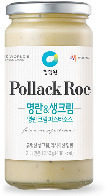 청정원 명란크림 파스타소스, 350g, 1개