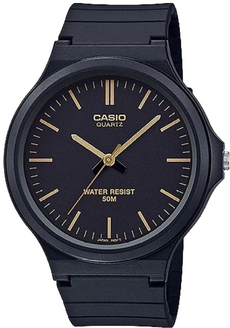 카시오 아날로그 저소음 수능 큰화면 시험시계 MW-240-1E2 + 배터리교환권