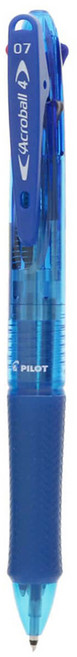 PILOT 百樂 0.7四色輕油筆 百樂BKAB45F-L, 藍, 1支