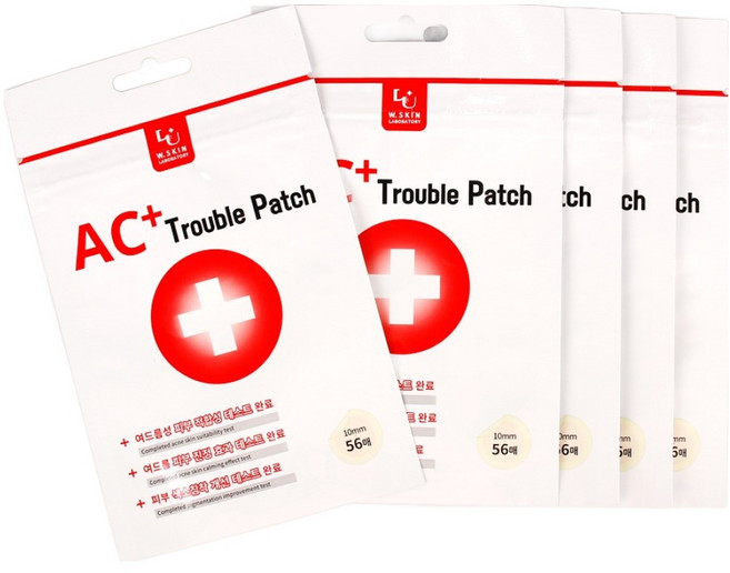 더블유피부연구소 AC플러스 패치, 56개입, 5개