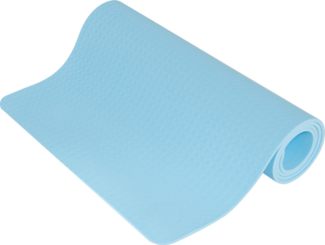 마이웨잇 TPE 요가매트 8mm, 스카이블루, 1개