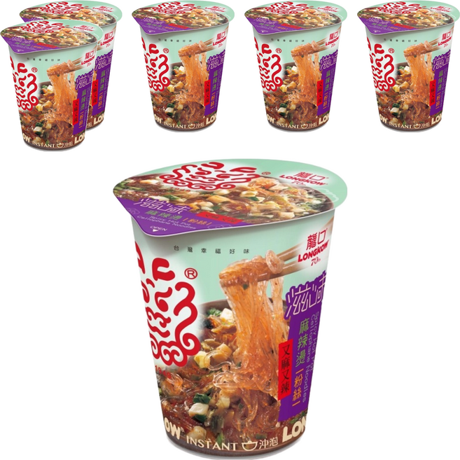 龍口 滋味麻辣燙粉絲 47g, 6入
