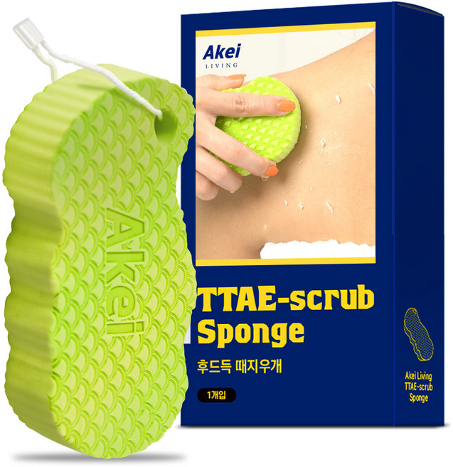 아케이 리빙 후드득 때지우개 스펀지, 1개입, 1개