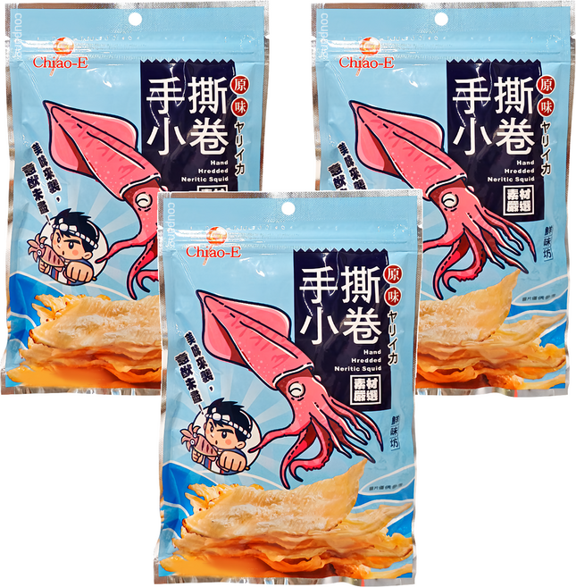 Chiao-E 巧益 手撕小卷片, 45g, 3包