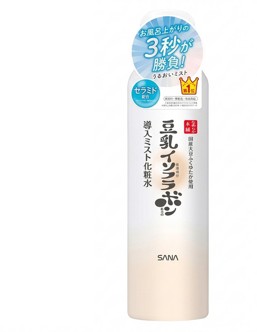 SANA 莎娜 豆乳美肌保濕超細微噴霧化妝水, 1瓶, 150g