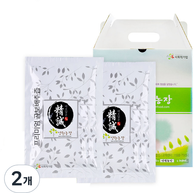 양원농장 프리미엄 곰보배추즙, 2개, 4L