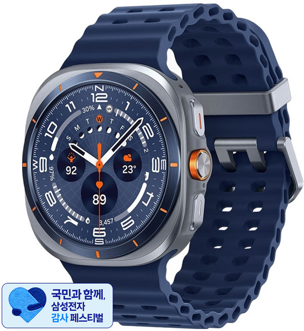 [삼성 감사 페스티벌] 삼성전자 갤럭시 워치 울트라 2025 SM-L705N, 티타늄 블루, 47mm, GPS+Cellular