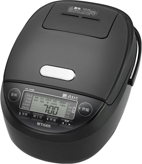 TIGER 虎牌 壓力IH炊飯電子鍋 10人用, JPM-H18R, 黑色