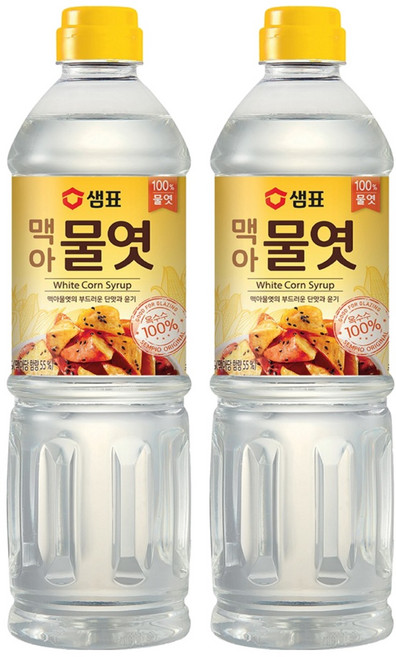 샘표 맥아물엿, 1.2kg, 2개