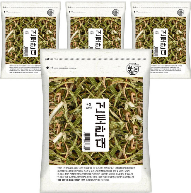 국산 건토란대, 4개, 100g