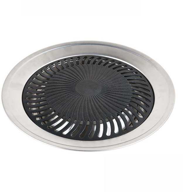 Nuit 努特 不鏽鋼無煙烤盤 台灣製 NTD02, 32cm, 1個