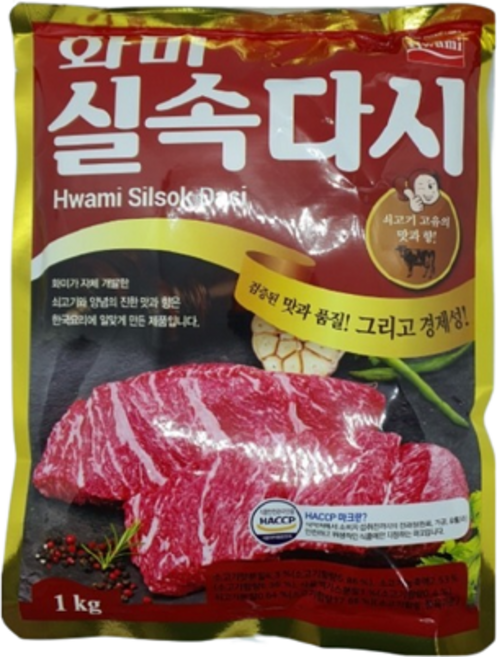 화미 쇠고기 실속다시, 1kg, 1개