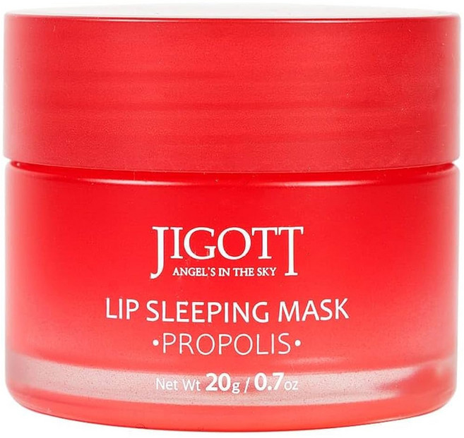 JIGOTT 蜂膠 晚安唇膜 20g 滋潤保濕 唇部護理, 1罐, 1罐