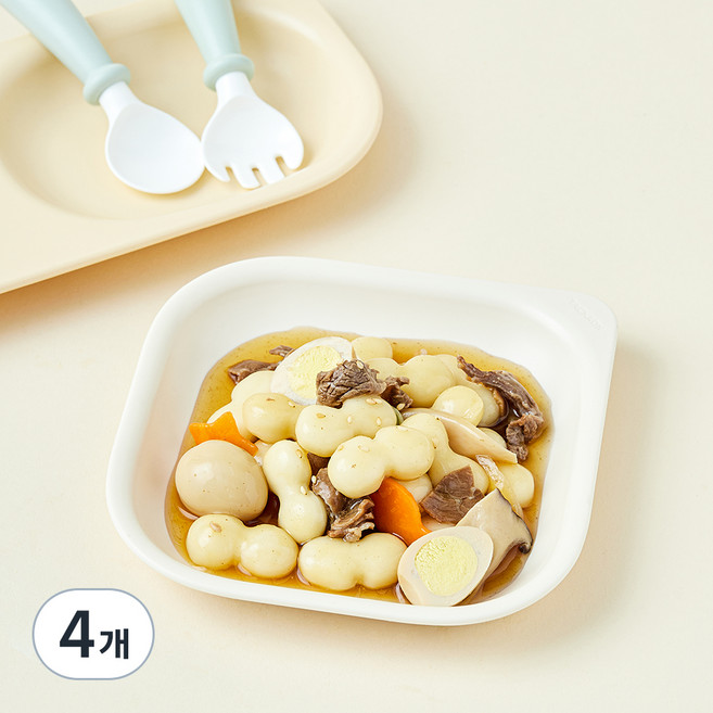 킨더가든 어린이 불고기 떡볶이, 300g, 4개