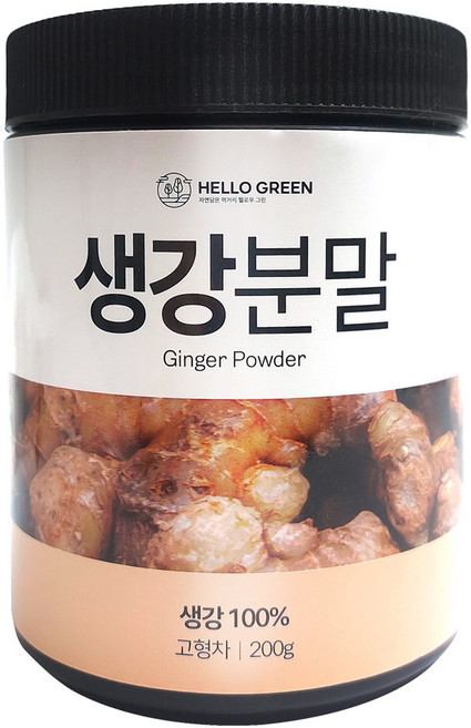 헬로우그린 생강 분말, 1개, 200g