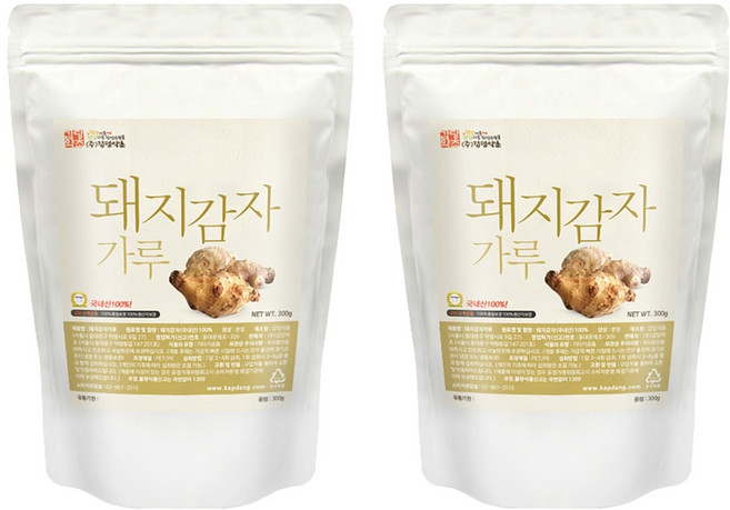 갑당약초 돼지감자 가루, 2개, 300g