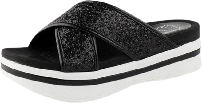 보가 여성용 리비나 슬리퍼형 샌들 4cm 22ss2626