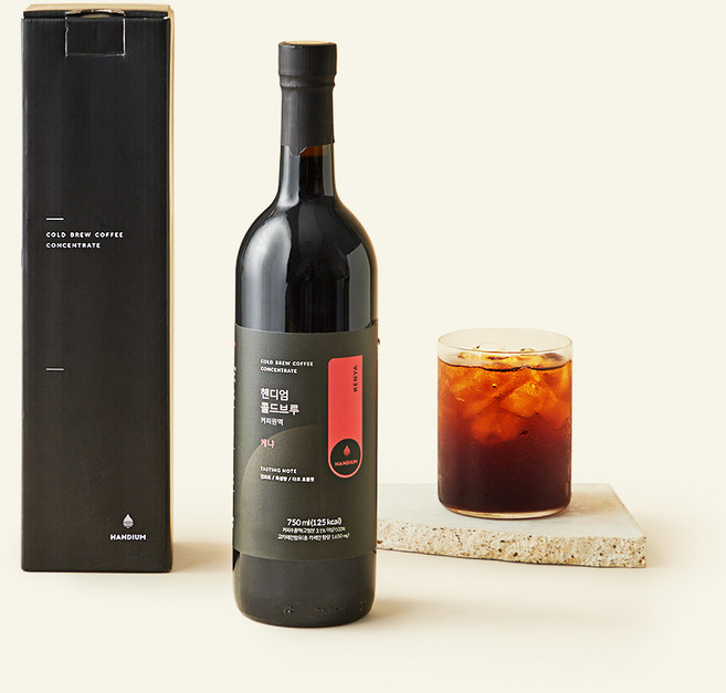 핸디엄 콜드브루원액 케냐, 750ml, 1개