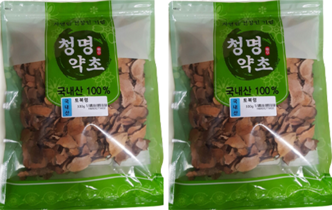 청명약초 토복령 국내차, 300g, 2개
