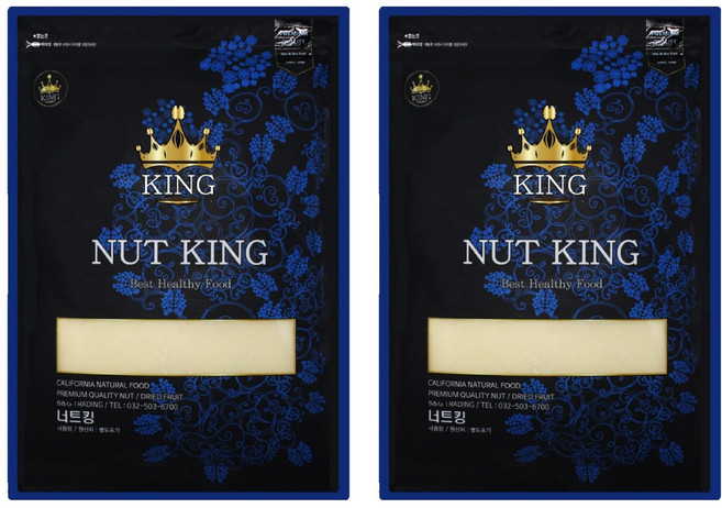 너트킹 아몬드 분말 95%, 1kg, 2개