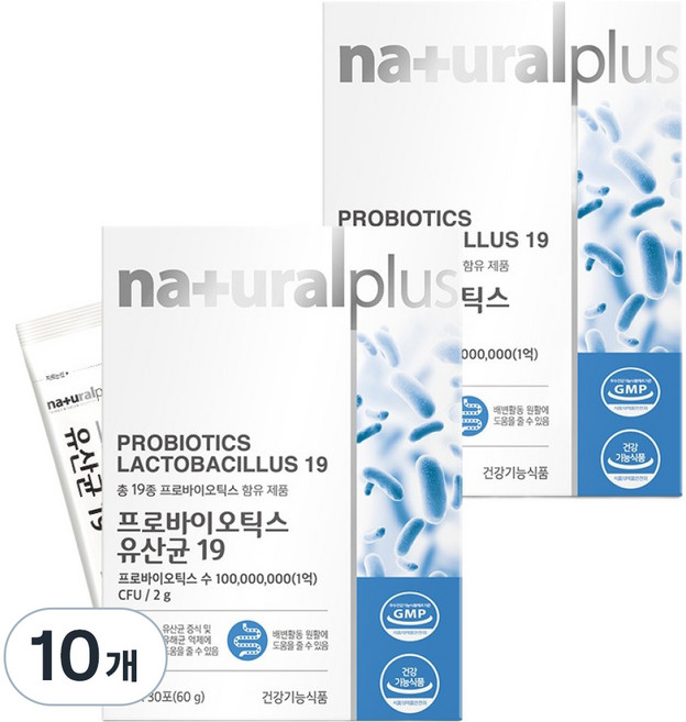 naturalplus 優質益生菌19隨身粉包, 60g, 10盒