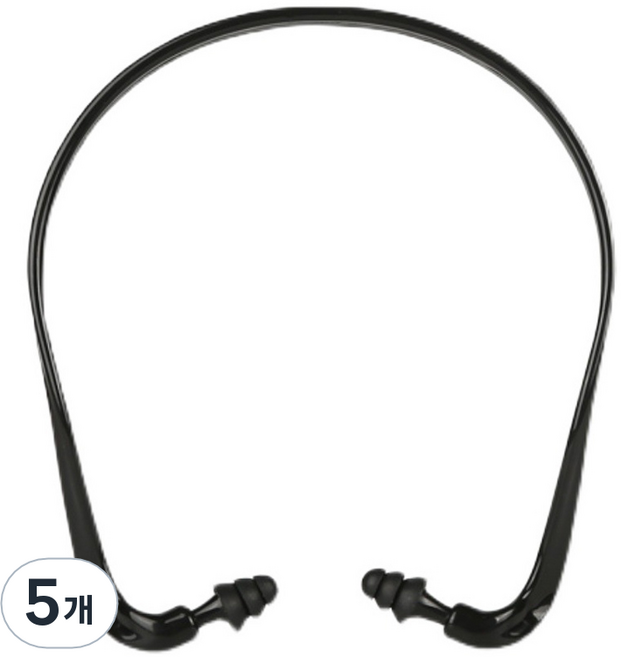 스카위즈 목걸이형 이어플러그 4호, 5개, 1개입