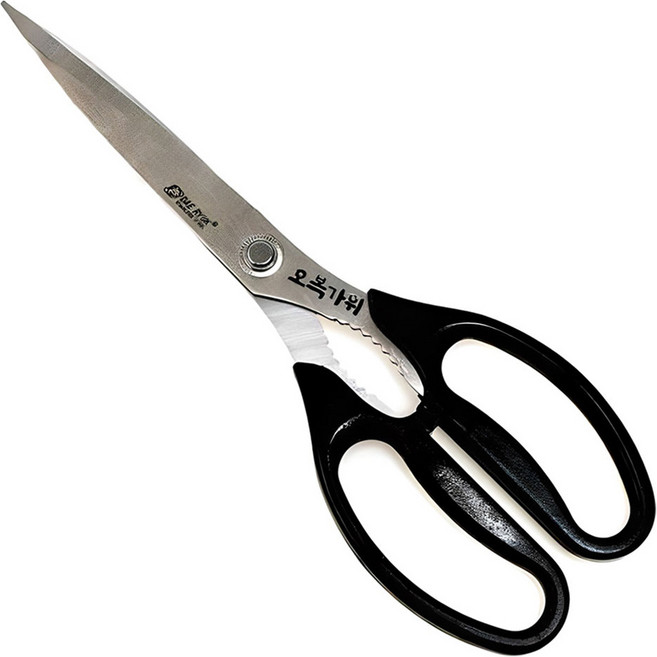 오복가위 주방 업소용 고기가위, 혼합색상, 1개