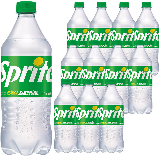 스프라이트 사이다, 1L, 12개