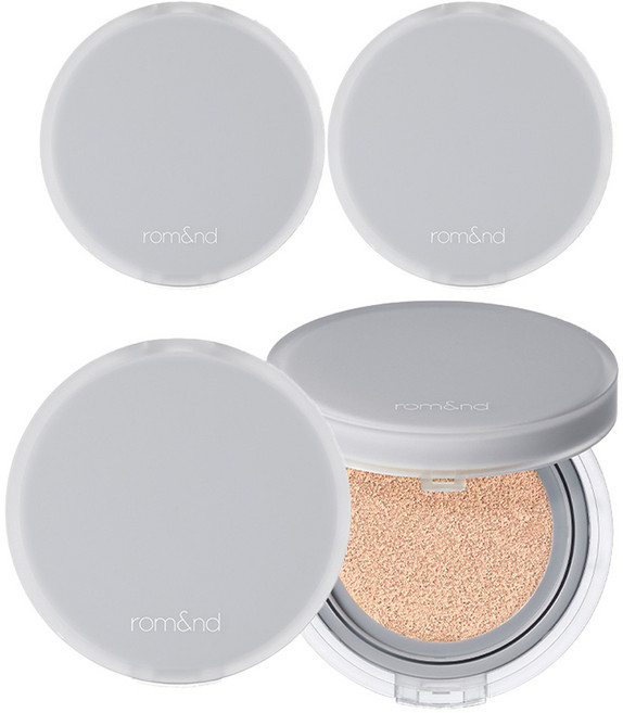 롬앤 누 제로 쿠션 파운데이션 15g, 01 포슬린17, 3개