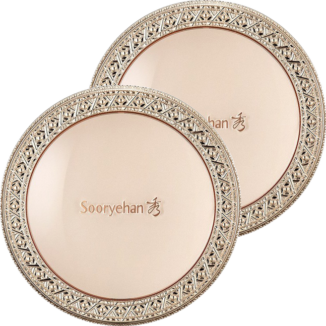 수려한 연 퍼펙트 메이크업 쿠션 12g, 23호, 2개