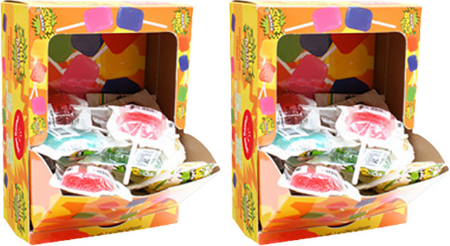 위니비니 야미릭스 사우어마니아 롤리팝 24p 박스, 680g, 2개