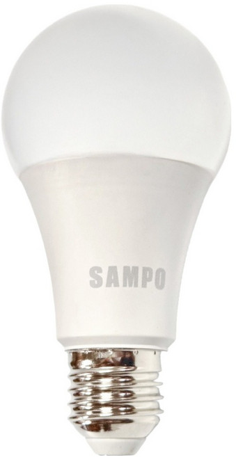 SAMPO 聲寶 LED 感應式節能燈泡 12W, 晝光色, 1個