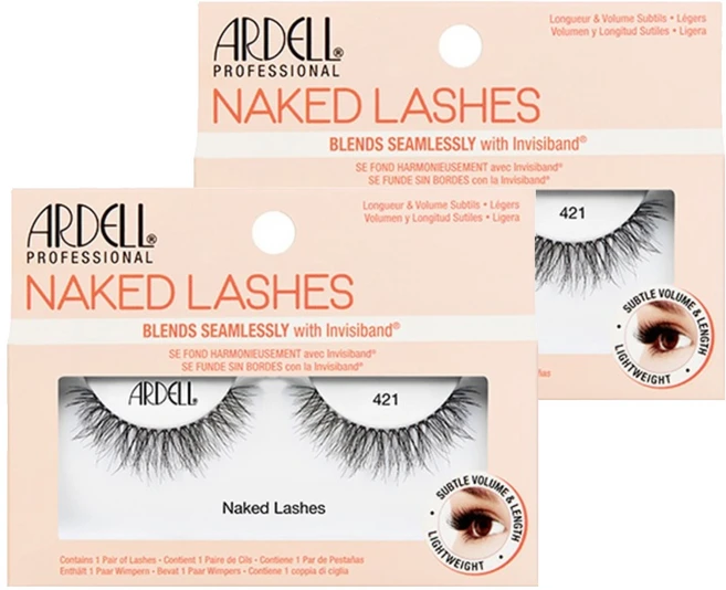 아델 네이키드 래쉬 인조 속눈썹, 421호, 2개 - 쿠팡