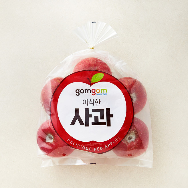 곰곰 당도선별 안동사과, 1.5kg(중과), 1봉