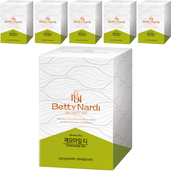 베티나르디 캐모마일 티, 1g, 20개입, 6개