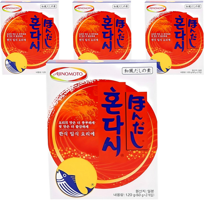 AJINOMOTO 味之素 鰹魚粉, 120g, 4袋