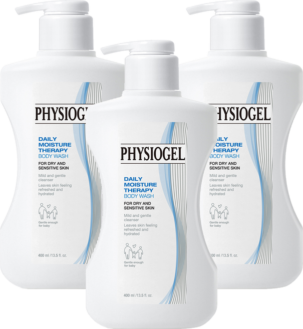 피지오겔 데일리 모이스쳐 테라피 바디워시, 400ml, 3개