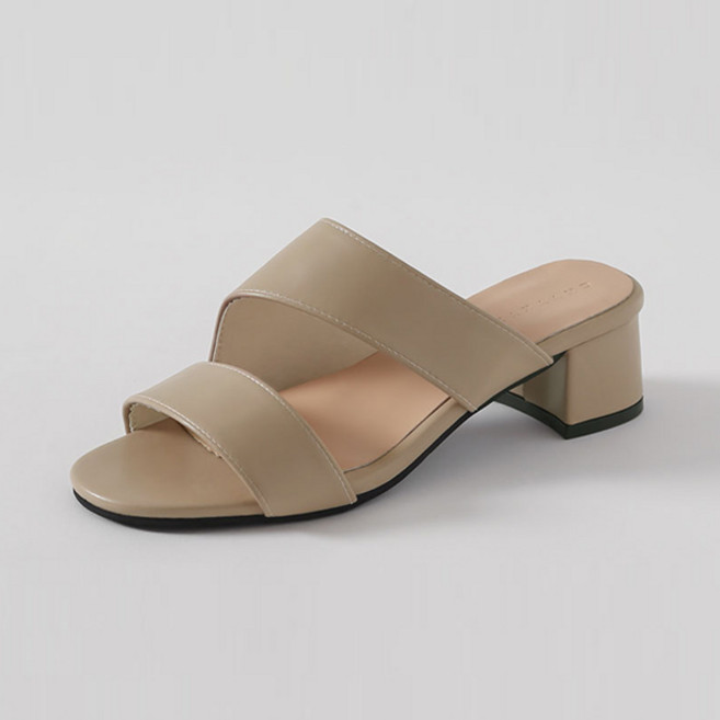 CHAAKAN SHOES 女款 Miller 斜帶穆勒鞋 MLLTR2e160, 駝色, 250